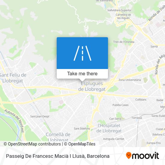 Passeig De Francesc Macià I Llusà map