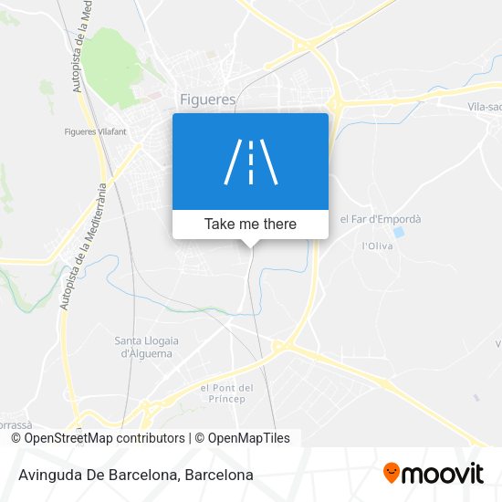 Avinguda De Barcelona map