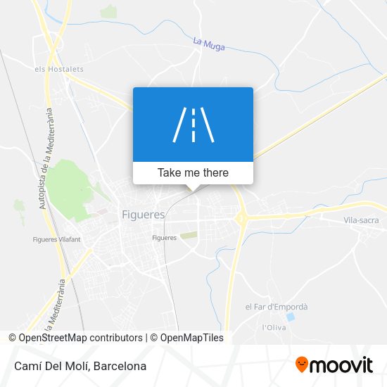 Camí Del Molí map