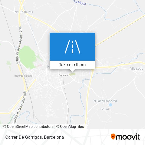 Carrer De Garrigàs map