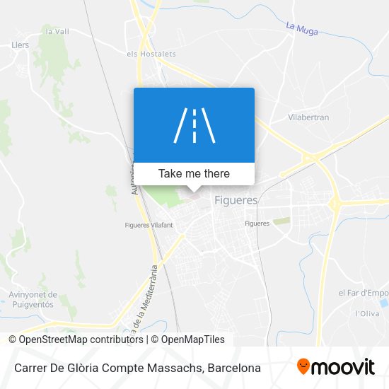 Carrer De Glòria Compte Massachs map