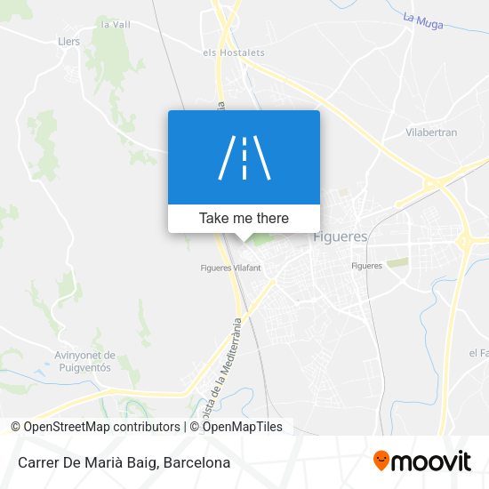 Carrer De Marià Baig map