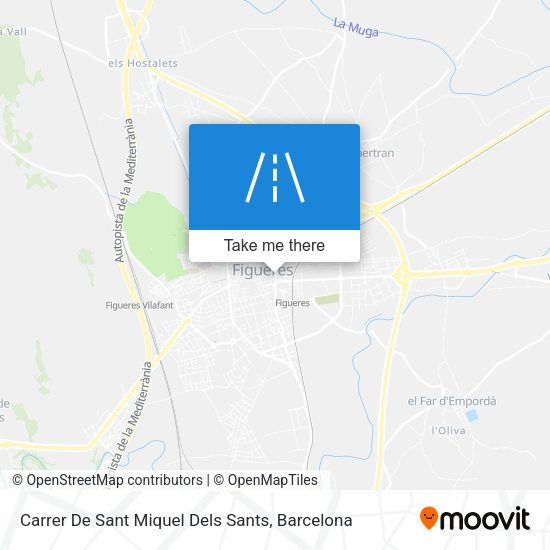 Carrer De Sant Miquel Dels Sants map