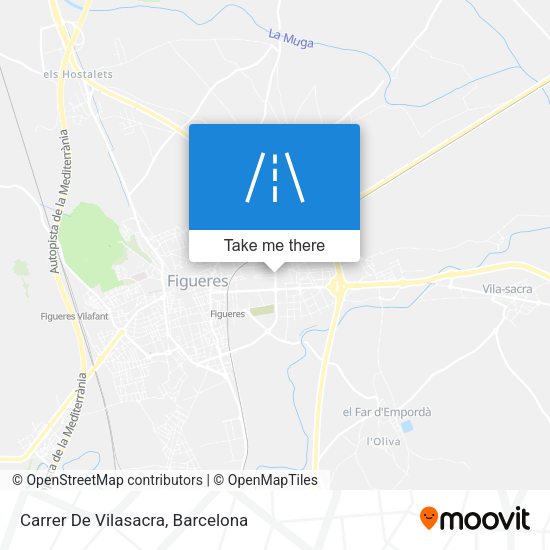 Carrer De Vilasacra map