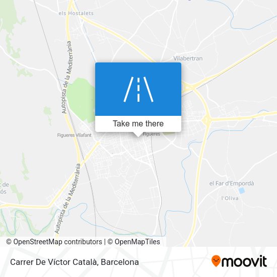 Carrer De Víctor Català map