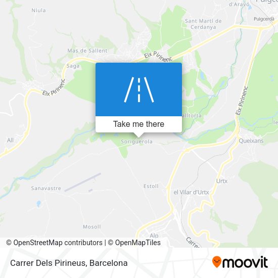 Carrer Dels Pirineus map