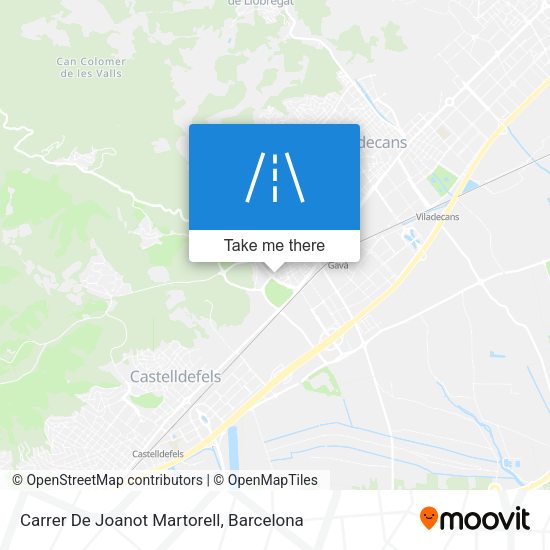 Carrer De Joanot Martorell map