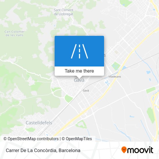 Carrer De La Concòrdia map