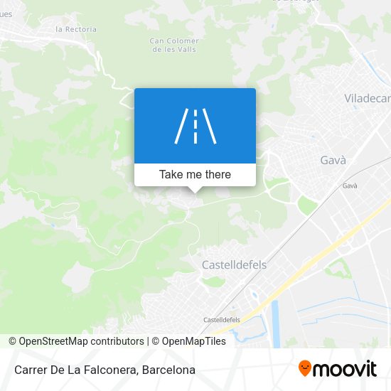 Carrer De La Falconera map