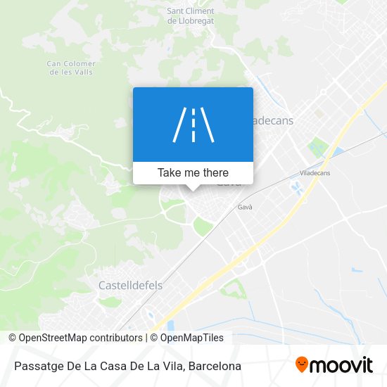 Passatge De La Casa De La Vila map