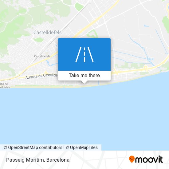 Passeig Marítim map