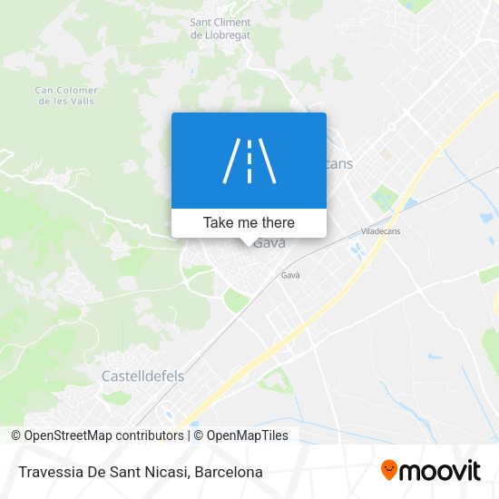 Travessia De Sant Nicasi map
