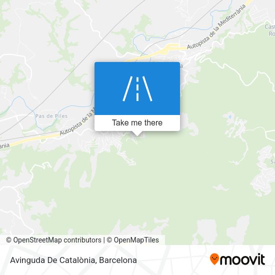Avinguda De Catalònia map