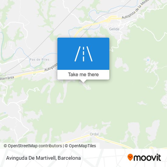 Avinguda De Martivell map