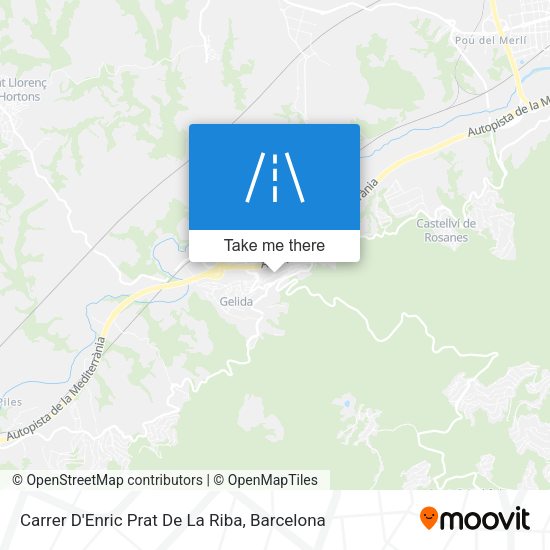 Carrer D'Enric Prat De La Riba map