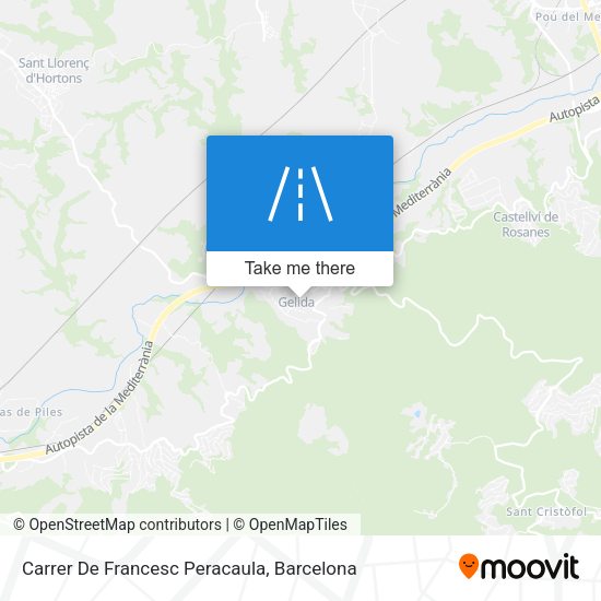 Carrer De Francesc Peracaula map
