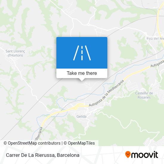 Carrer De La Rierussa map