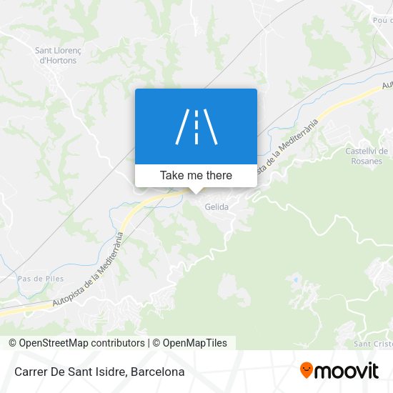 Carrer De Sant Isidre map