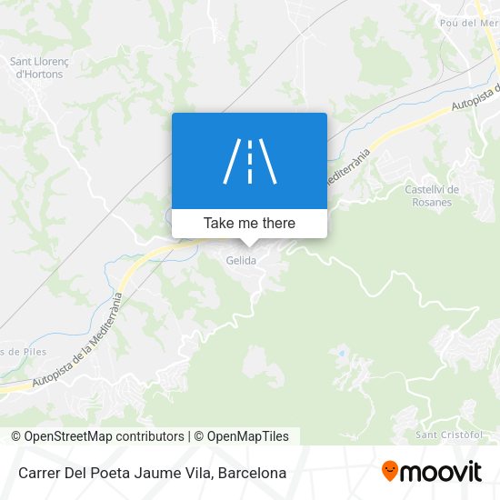 Carrer Del Poeta Jaume Vila map