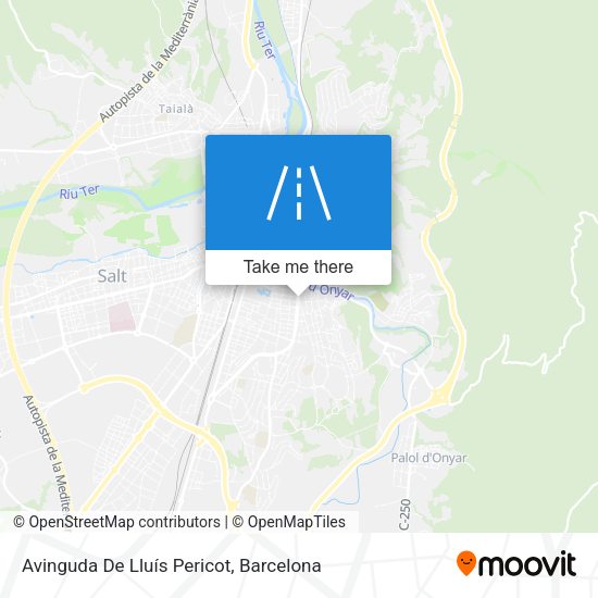 Avinguda De Lluís Pericot map