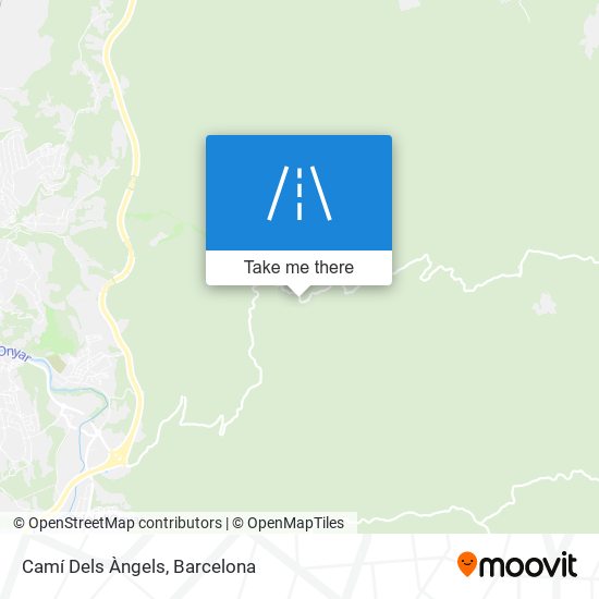 Camí Dels Àngels map