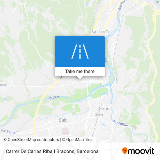 Carrer De Carles Riba I Bracons map