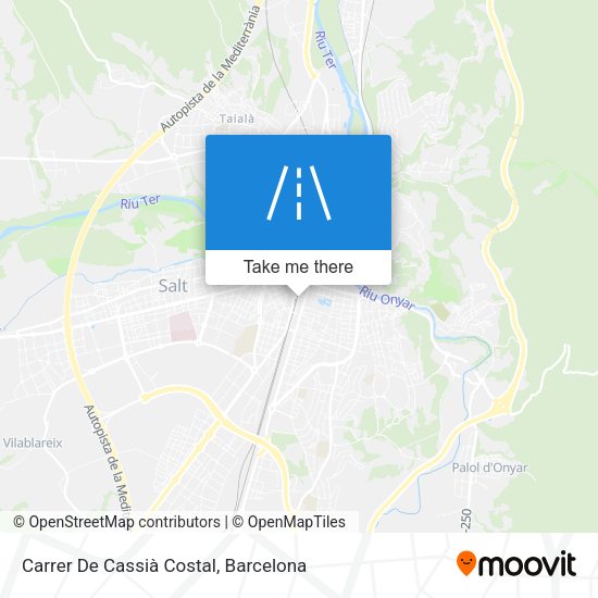 Carrer De Cassià Costal map