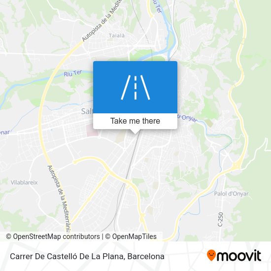 Carrer De Castelló De La Plana map