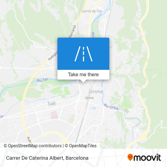 Carrer De Caterina Albert map