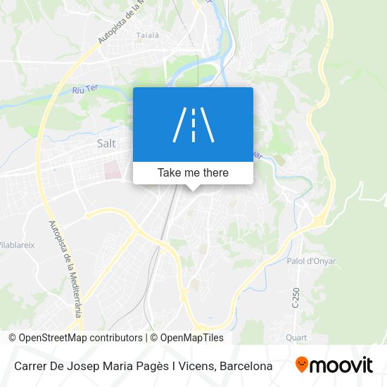 Carrer De Josep Maria Pagès I Vicens map