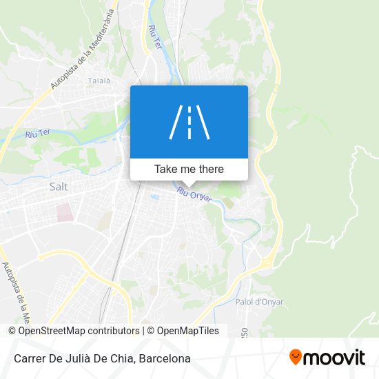 Carrer De Julià De Chia map