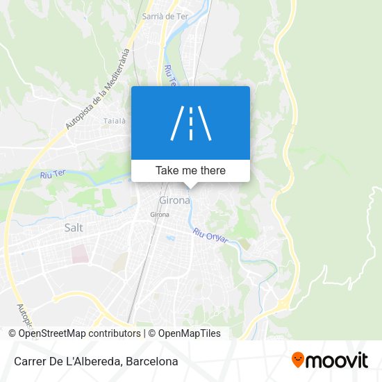Carrer De L'Albereda map