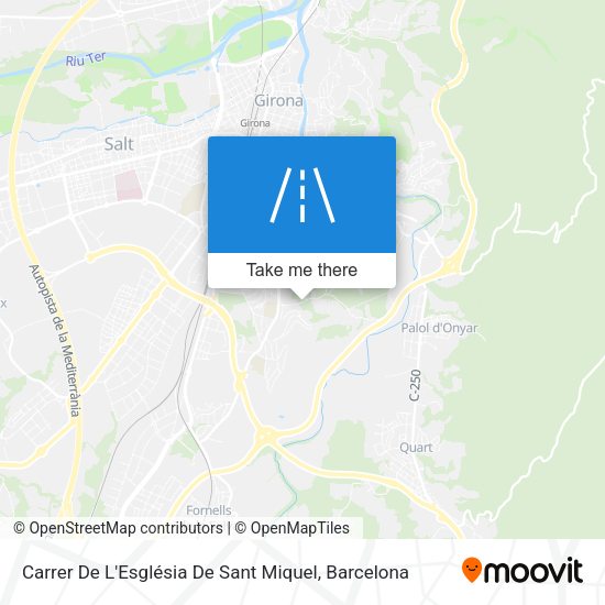 Carrer De L'Església De Sant Miquel map