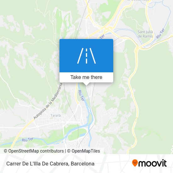 Carrer De L'Illa De Cabrera map
