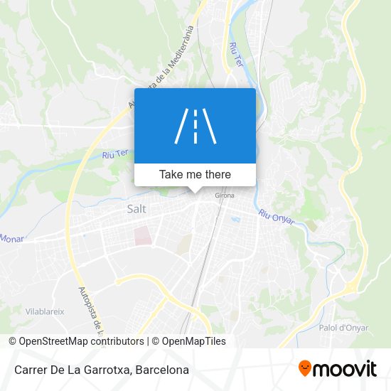 Carrer De La Garrotxa map