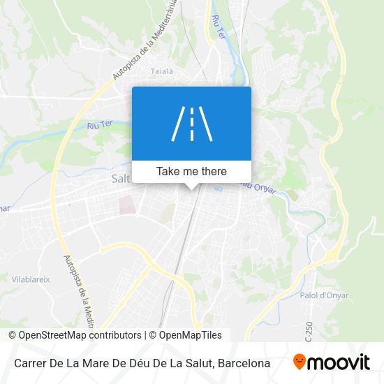 Carrer De La Mare De Déu De La Salut map