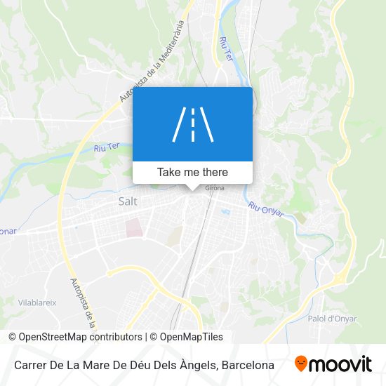 Carrer De La Mare De Déu Dels Àngels map
