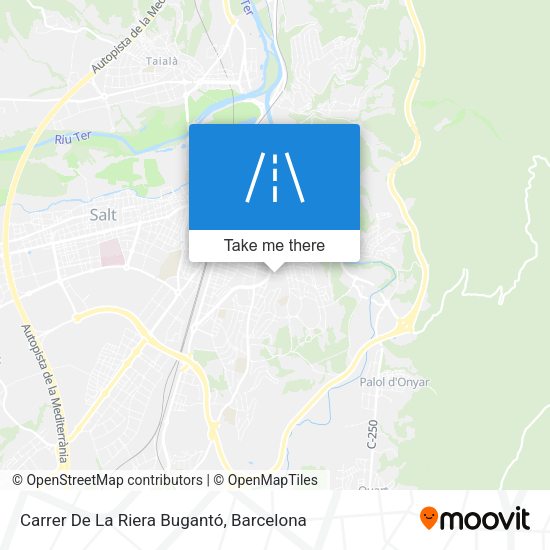 Carrer De La Riera Bugantó map