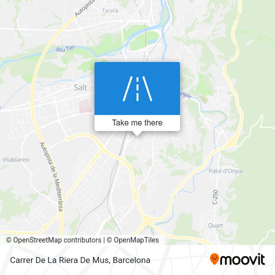 Carrer De La Riera De Mus map