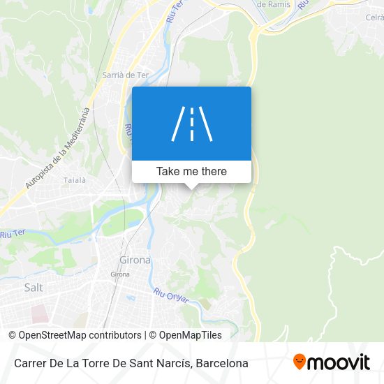 Carrer De La Torre De Sant Narcís map