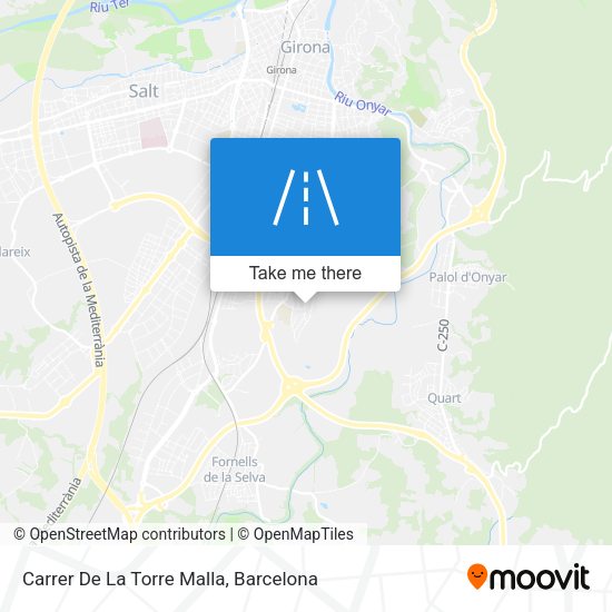 Carrer De La Torre Malla map