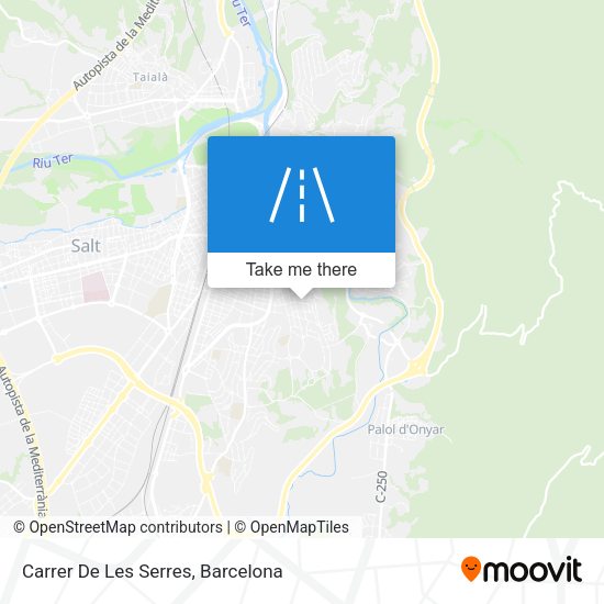 Carrer De Les Serres map