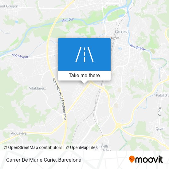 Carrer De Marie Curie map
