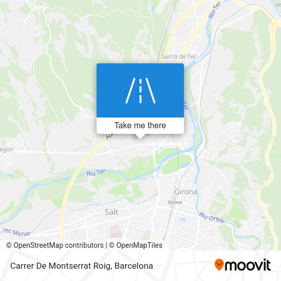 Carrer De Montserrat Roig map