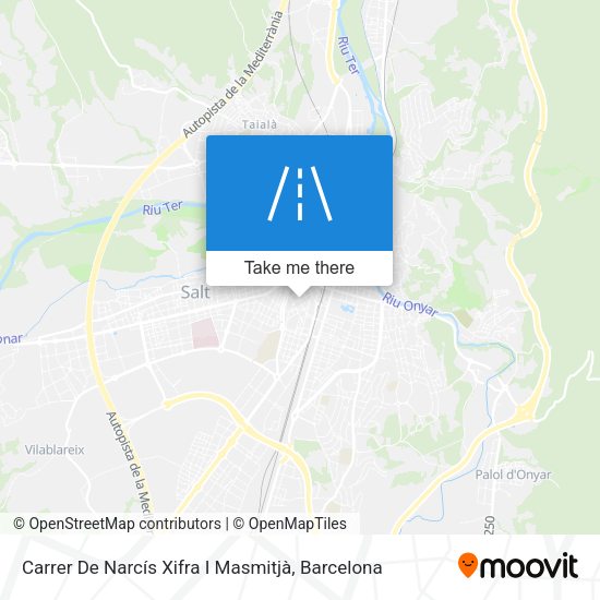 Carrer De Narcís Xifra I Masmitjà map