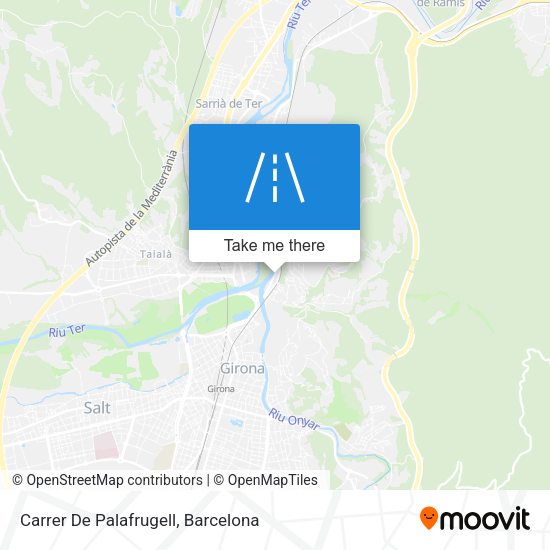 Carrer De Palafrugell map