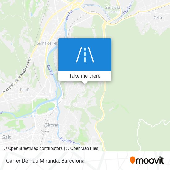 Carrer De Pau Miranda map