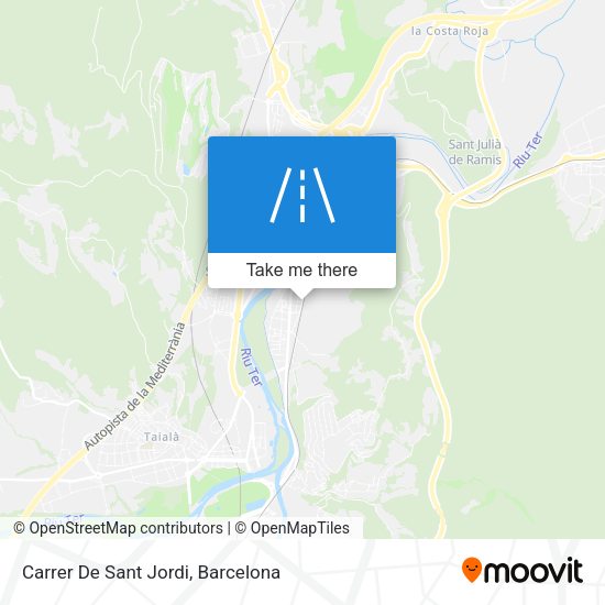 Carrer De Sant Jordi map