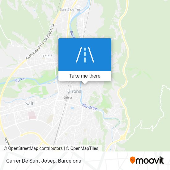 Carrer De Sant Josep map