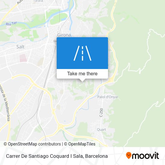 Carrer De Santiago Coquard I Sala map